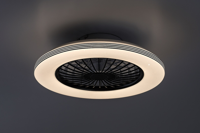 Ventilator Rabalux Dalfon2 LED 48W 3100lm 3000-6500 metal/ plastic black stil funcțional 230V, 50Hz IP20 71330 [5]
