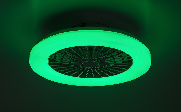 Ventilator Rabalux Dalfon2 LED 48W 3500lm 3000-6500 metal/ plastic white stil funcțional 230V, 50Hz IP20 71333 [8]