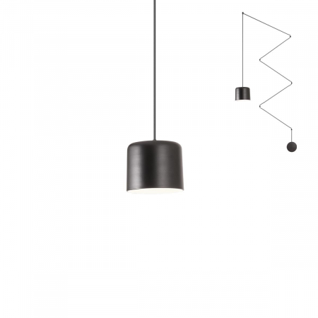 BLACK FRIDAY 2024 - 01-1822  Suspensie  REDO DODO, Black, E27, 1x15W, IP20