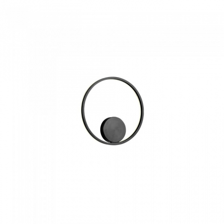 BLACK FRIDAY 2024 - 01-1943 Aplica/Plafoniera REDO ORBIT LED 24,5W 2262lm 3000K IP20 Aluminiu Sand Black CRI 80 Dimabil TRIAC