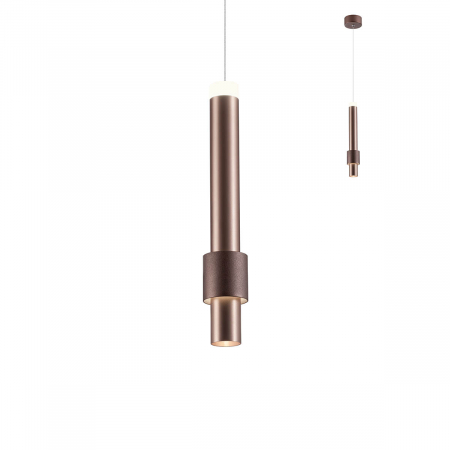 BLACK FRIDAY - 01-1993 Suspensie REDO TYCON LED 6W 402lm 3000K IP20 Aluminiu Sand Brown CRI 90