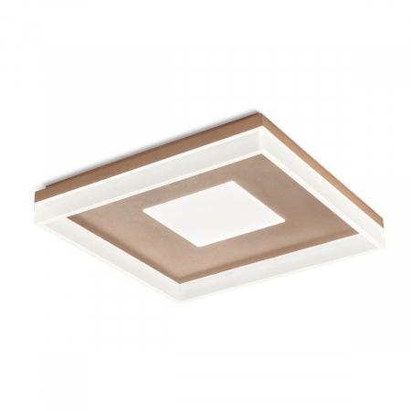 Moderne - 01-2000  Plafoniera  REDO MAYA, SAND PALE GOLD, LED, 55W, 6105 lm,3000K, 3 STEP DIMMING, IP20