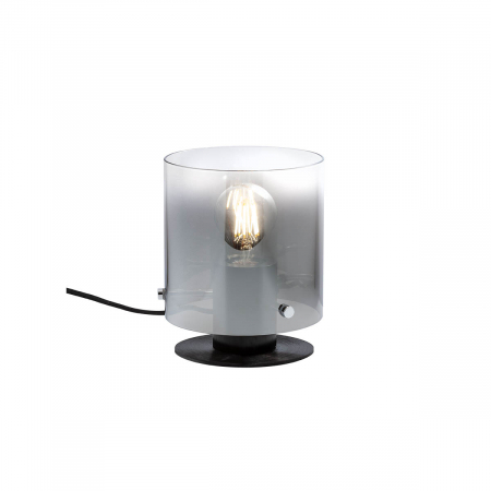 01-2010 Veioza REDO LOU  E27 1 x max. 42W  IP20 Metal/Aluminiu Satin black/smoky shadow