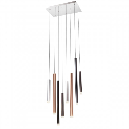 BLACK FRIDAY 2024 - 01-2049 Suspensie REDO MADISON LED 32W 2176lm 3000K IP20 Aluminiu Silver/chrome/copper/brown/black CRI80