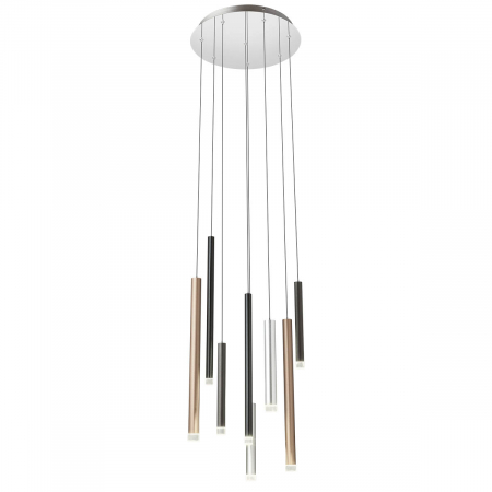 BLACK FRIDAY 2024 - 01-2053 Suspensie REDO MADISON LED 32W 2176lm 3000K IP20 Aluminiu Silver/chrome/copper/brown/black CRI80