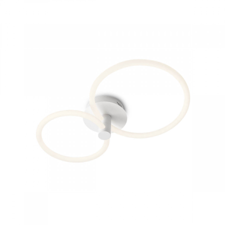 BLACK FRIDAY 2024 - 01-2221 Aplica/Plafoniera REDO SPELL LED 32W 2592lm 3000K IP20 Aluminiu Sand White CRI80 DIMABIL