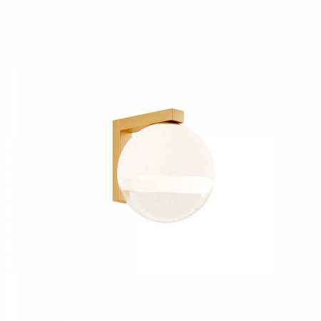 BLACK FRIDAY 2024 - 01-2274 Aplica REDO BERRY G9 1x28W  IP20 Metal/Sticla Painted gold / graduately white glass