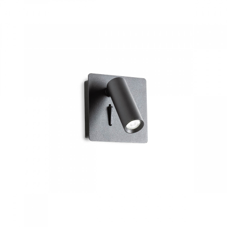 Moderne - 01-2340  Aplica  REDO TOMIX, SAND BLACK, LED, 3,2W, 230 lm,3200K, , IP20