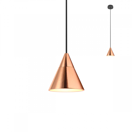 BLACK FRIDAY - 01-2350  Suspensie  REDO EIKO, ROSE GOLD, LED, 6W, 630 lm,3000K, , IP20
