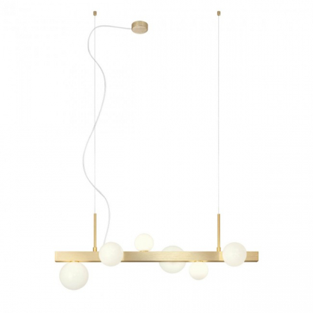 BLACK FRIDAY 2024 - 01-2374  Suspensie  REDO GOJI, BRUSHED GOLD, G9, 6 x max.28W, IP20