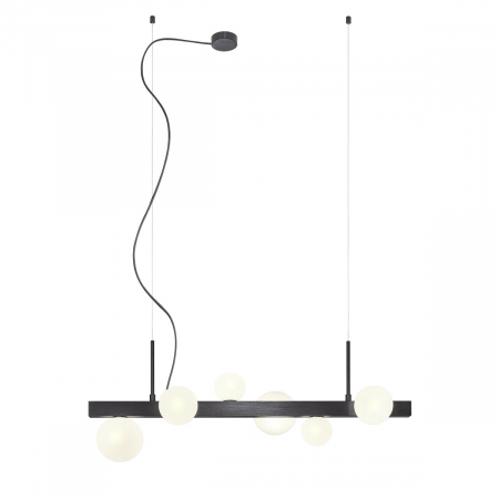 BLACK FRIDAY 2024 - 01-2375  Suspensie  REDO GOJI, BRUSHED BLACK, G9, 6 x max.28W, IP20