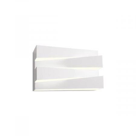 BLACK FRIDAY - 01-2395  Aplica  REDO ZIGO, SAND WHITE, LED, 18W, 1437 lm,3000K, , IP20
