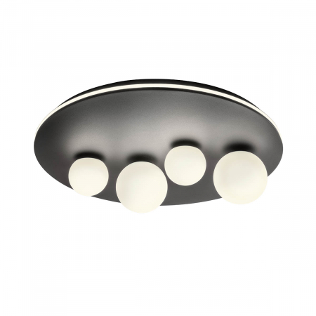 SPRING SALE - 01-2468  Plafoniera  REDO CORUM, SAND BLACK + MATT BLACK, LED, 64W, 7567 lm,3000K, , IP20