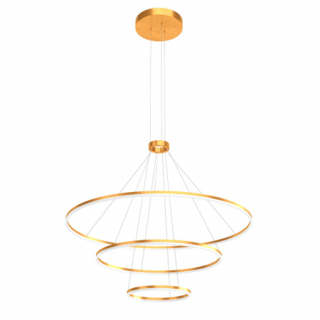 BF LUSTRE - 01-2485 Suspensie REDO ORBIT LED 186W 14801lm 4000K IP20 Aluminiu Bronze CRI 80 Dimabil TRIAC