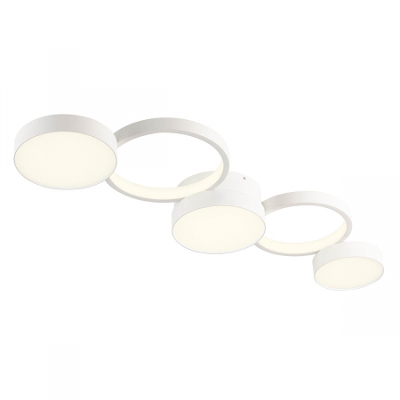 Moderne - 01-2539  Plafoniera  REDO CRONOS, SAND WHITE, LED, 65W, 9393 lm,3000K, 3 STEP DIMMING, IP20