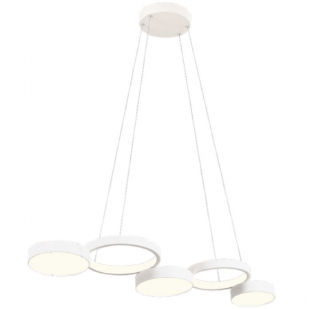 BLACK FRIDAY 2024 - 01-2542 Suspensie REDO CRONOS LED 65W 3913lm 3000K IP20 Aluminiu Sand White CRI 90 Dimable 3 step