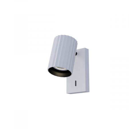 BLACK FRIDAY - 01-2548 Aplica REDO DELPHI GU10 1 x max. 7W lm  IP20 Metal/Aluminiu Mat white