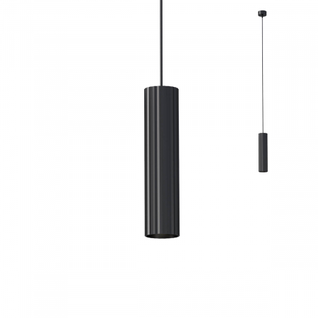 BLACK FRIDAY - 01-2561 Suspensie REDO DELPHI GU10 1 x max. 7W lm  IP20 Metal/Aluminiu Mat black