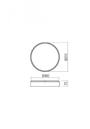 01-2568  Plafoniera  REDO YOMO, GOLD, LED, 43,6W, 4568 lm,3000K, 3 STEP DIMMING, IP20 [1]