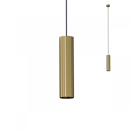 BLACK FRIDAY - 01-2588 Suspensie REDO DELPHI GU10 1 x max. 7W lm  IP20 Metal/Aluminiu Mat gold