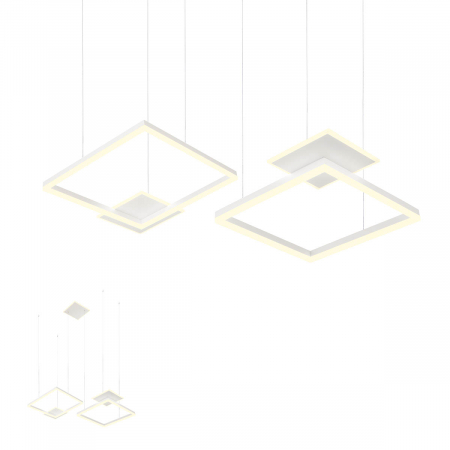 Lustre - 01-2614  Suspensie  REDO SIGUA, SAND WHITE, LED, 137W, 15470 lm,3000K, 3 STEP DIMMING, IP20