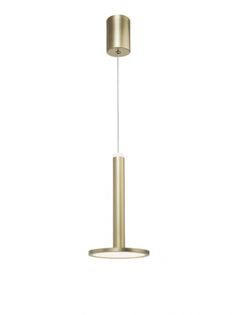 1703301201 Pendul Nova Luce PALENCIA LED 11W 414lm 3000K IP20 Aluminiu/Acril Brass Gold