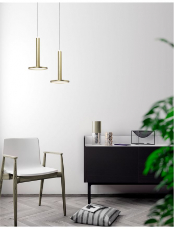 1703301201 Pendul Nova Luce PALENCIA LED 11W 414lm 3000K IP20 Aluminiu/Acril Brass Gold [4]