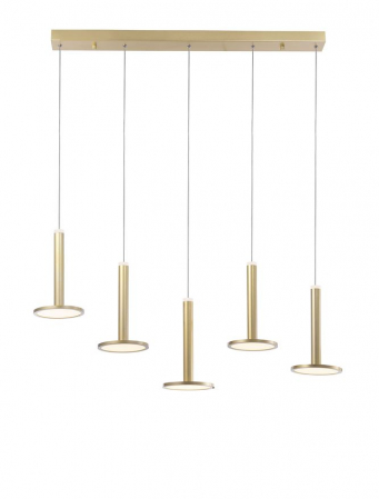 Lustre - 1703301203 Suspensie Nova Luce PALENCIA LED 53W 1967lm 3000K IP20 Aluminiu/Acril Brush NOVALUCE
