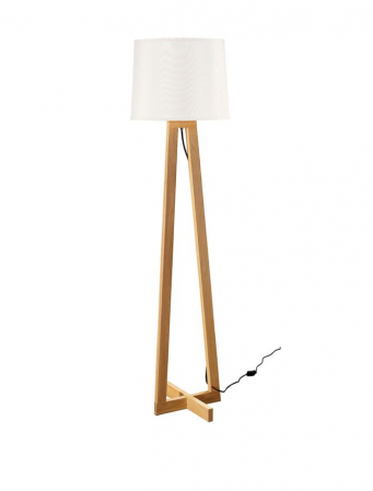 ILUMINAT - 40202 Lampadar Nova Luce ALMA E27 1x12W   Wood Natural  IP20