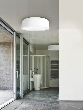 526805 Plafoniera Nova Luce PERLETO E27 3x12W   Metal & Acrylic  Matt White  IP20 [1]