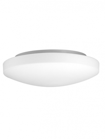 Plafoniere - 6100521 Plafoniera baie Nova Luce IVI E27 1x12W   Metal & White Opal Glass White  IP44