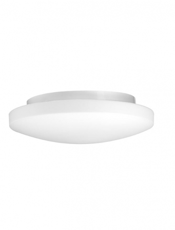 Plafoniere - 6100522 Plafoniera baie Nova Luce IVI E27 2x12W   Metal & White Opal Glass White  IP44