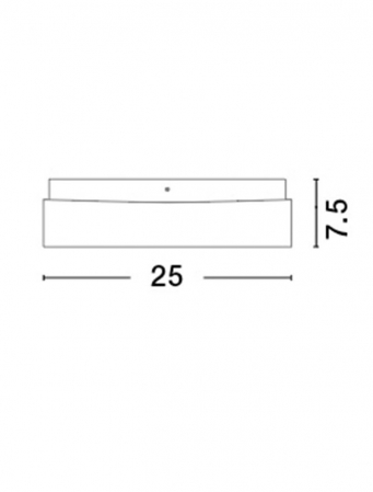 6110042 Plafoniera baie Nova Luce CUBE E27 1x12W   Metal & White Opal Glass White  IP44 [1]
