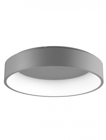 ILUMINAT INTERIOR - 6167208 Plafoniera Nova Luce RANDO LED 42W 2691lm 3000K Aluminium & Acrylic Gray Nedimabil IP20