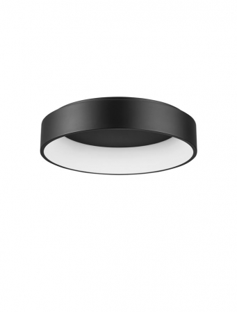 Moderne - 6167240 Plafoniera Nova Luce RANDO LED 42W 2520lm 3000K IP20 Metal & Acril Black NOVALUCE