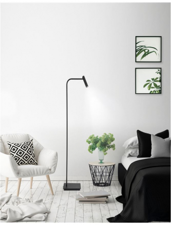 7140183 Lampadar Nova Luce SICILY LED 3W 190lm 3000K Aluminium Black Nedimabil IP20 [1]