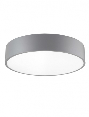 Moderne - 7165202 Plafoniera Nova Luce RODA LED 30W 1800lm 3000K Aluminium & Acrylic Gray Nedimabil IP20