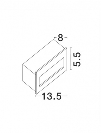 726405  Nova Luce KRYPTON LED 3W 270lm 3000K IP54 Aluminium White Beam 17 degrees [1]