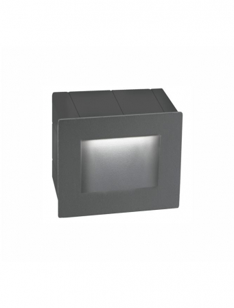 ILUMINAT EXTERIOR - 727002  Nova Luce KRYPTON LED 3W 270lm 3000K IP54 Aluminium Dark Gray Beam 15 degrees