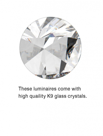 7403002 Suspensie Nova Luce CELINE LED 52W 3120lm 3500K IP20 Aluminiu Cristal Chrome NOVALUCE [3]