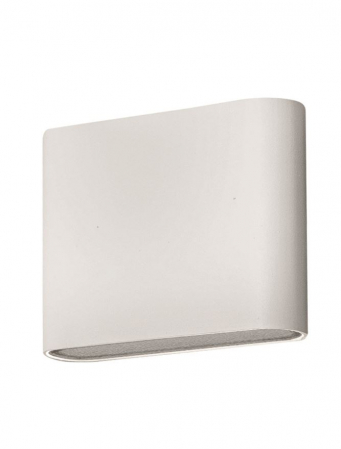 ILUMINAT EXTERIOR - 740402 Aplica Nova Luce SOHO LED 2x3W 480lm 3000K IP54 Aluminium Glass Diffuser Sandy White Beam 2x60 degrees