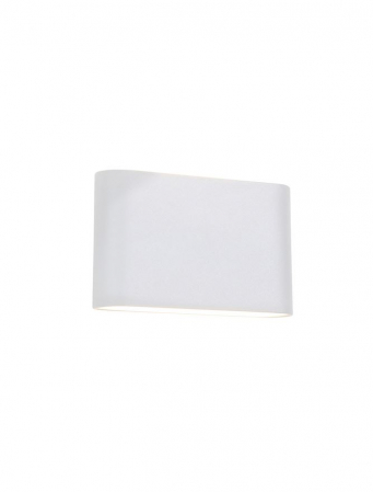 ILUMINAT EXTERIOR - 740403 Aplica Nova Luce SOHO LED 2x5W 800lm 3000K IP54 Aluminium Glass Diffuser Sandy White Beam 2x60 degrees