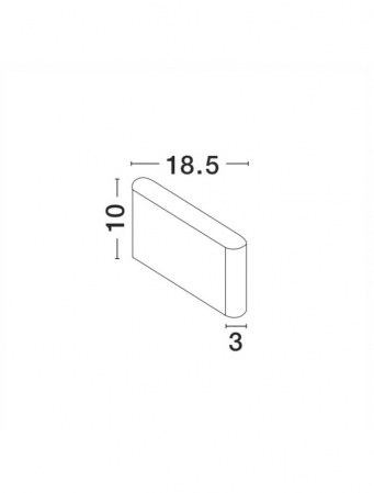 740403 Aplica Nova Luce SOHO LED 2x5W 800lm 3000K IP54 Aluminium Glass Diffuser Sandy White Beam 2x60 degrees [1]