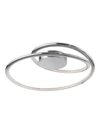 Moderne - 81007201 Plafoniera Nova Luce PLASENCIA LED 27W 1890lm 3000K IP20 Aluminiu/Acril Chrome