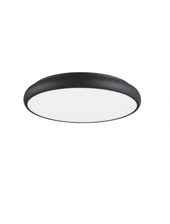 Plafoniere - 8100986 Plafoniera Nova Luce GAP LED 62W 3410lm 3000K IP20 Aluminiu/Acril Black NOVALUCE