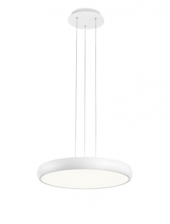Moderne - 8100987 Suspensie Nova Luce GAP LED 50W 3000lm 3000K IP20 Aluminiu/Acril White NOVALUCE