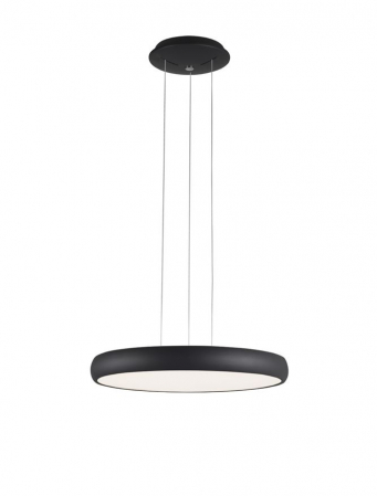 8100988 Suspensie Nova Luce GAP LED 50W 2750lm 3000K IP20 Aluminiu/Acril Black