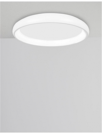 8105605 D Plafoniera Nova Luce ALBI LED 32W 1952lm 3000K Aluminium & Acrylic White Dimabil Triac IP20 [2]