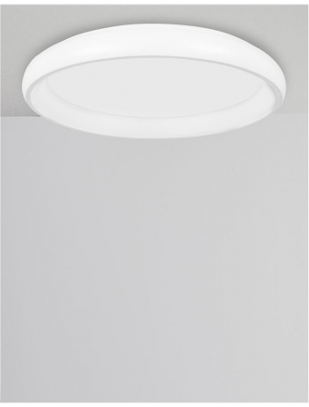 8105606 D Plafoniera Nova Luce ALBI LED 50W 2876lm 3000K Aluminium & Acrylic White Dimabil Triac IP20 [2]