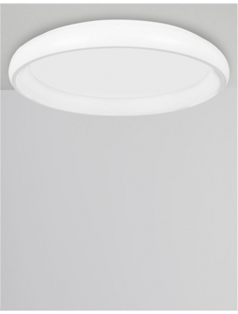 8105607 Plafoniera Nova Luce ALBI LED 80W 4400lm 3000K IP20 Aluminiu/Acril White [1]